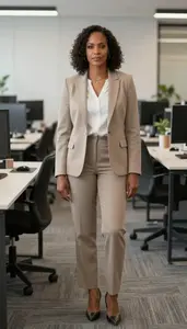 Female Nickel Plater Stock Photo