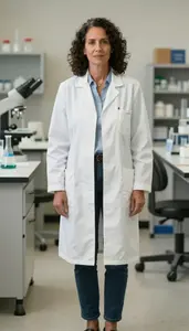 Female Organic Chemist Professional Stock Photo