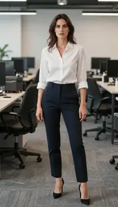 Female Photojournalist Portrait Stock Photo