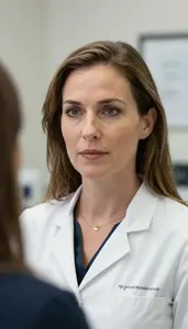 Female Procedural Dermatologist Professional Stock Image