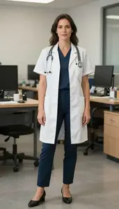 Female Public Health Dietitian Stock Photo