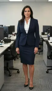 Female Securities Commodities And Financial Services Sales Agents Portrait Stock Photo