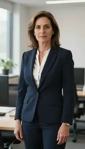 Female Social Organization Professor Professional Stock Image
