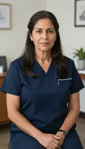 Female Therapeutic Recreation Specialist Portrait Stock Photo