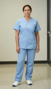 Female Triage Registered Nurse Stock Photo