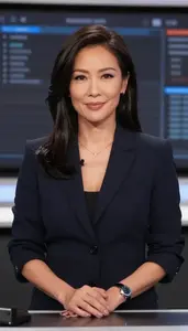 Female Announcers And Djs Stock Photo