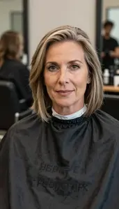 Female Barbers Hairstylists And Cosmetologists Professional Stock Photo