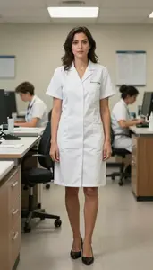 Female Cancer Registrar Professional Stock Image