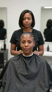 Female Cosmetologist Portrait Stock Photo
