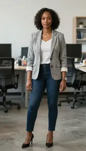 Female Geographic Information Systems Professor Professional Stock Photo