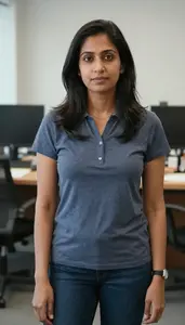 Female Health Information Coder Professional Stock Photo
