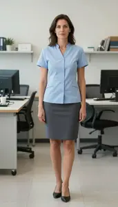 Female Hospital Secretary Portrait Stock Photo