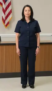 Female Justice Of The Peace Professional Stock Photo