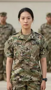 Female Military Careers Professional Stock Photo