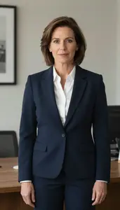 Female Personnel Recruiter Portrait Stock Photo