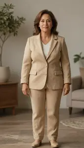 Female Plaster Tender Stock Photo