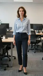 Female Russian Language Professor Stock Photo