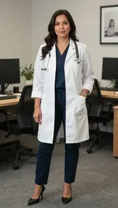 Female Speech Pathologist Portrait Stock Photo