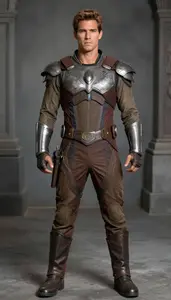 Anglo In Early 30s In Ring Master Costume