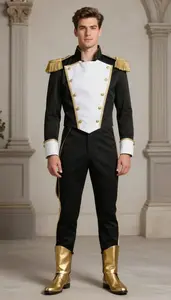 Anglo Young Professional In Oil Baron Costume