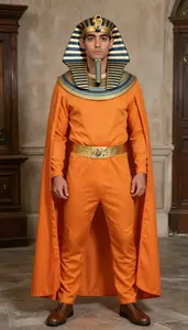 British In 50s In Professional Egyptian God Costume