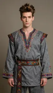 Character Gypsy Costume Pale Skinned Man