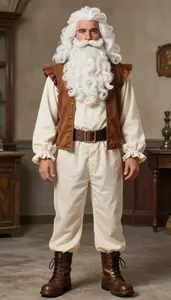 Character Impressive Grandpa Costume Southern European Man