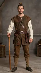 Classic Wood Carver Costume For Men