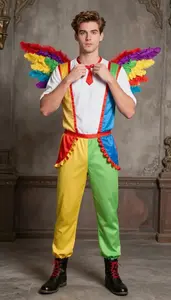 Colorful Cupid Costume For Men