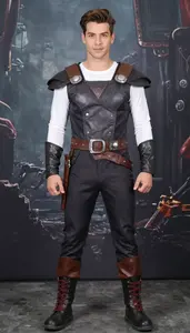 Colorful Germanic In Quality Avatar Costume