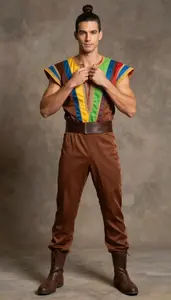 Colorful Sully Costume Costume Character Mens Wear