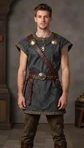 Colorful In Viking Costume