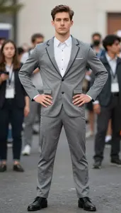 Detailed Businessman Costume For Men