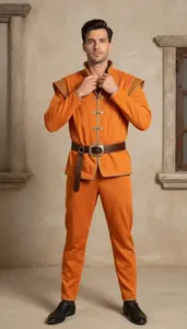 Intricate Renaissance Fair Costume Costume Attention Grabbing Mens Wear