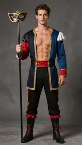Male Dramatic National Costume Different Countries