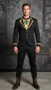 Mardi Gras Costume Costume Traditional Mens Wear