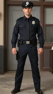 Professional Fair Skinned In Undercover Cop Costume