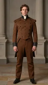 Professional Pale Skinned In Professional British Costume