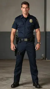 Theatrical Undercover Cop Costume Costume
