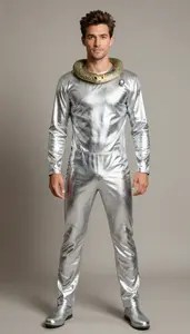 Vibrant Central European In Snake Charmer Costume