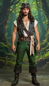 Young Professional Dramatic Pirates Caribbean Costume