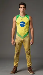 Brazilian Carnival Costume Costume Striking Mens Wear