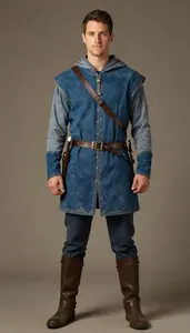 Caucasian Medieval Archer Costume Costume