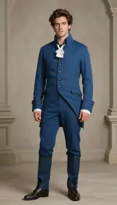 Character Professional Colonial Costume Pale Skinned Man