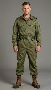 Classic Plastic Army Costume