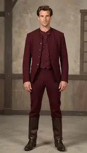 Detailed Western Costume For Men