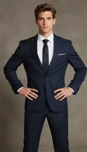 Detailed Western European In Quality Businessman Costume