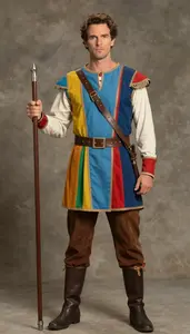 Dramatic Colorful Valkyrie Costume
