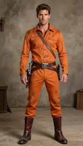 Dramatic Gunslinger Costume