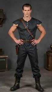 Elaborate In Elaborate Coal Miner Costume